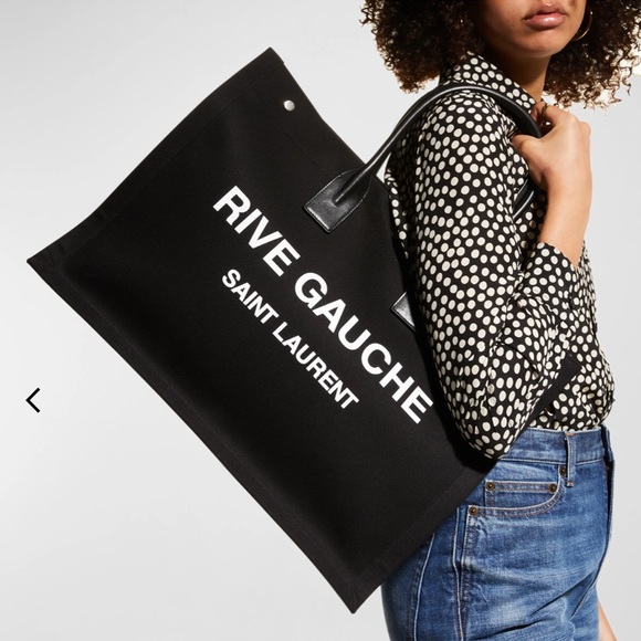 SAINT Laurent Rive Gauche Tote Like New with Dustbag - Picture 9 of 11